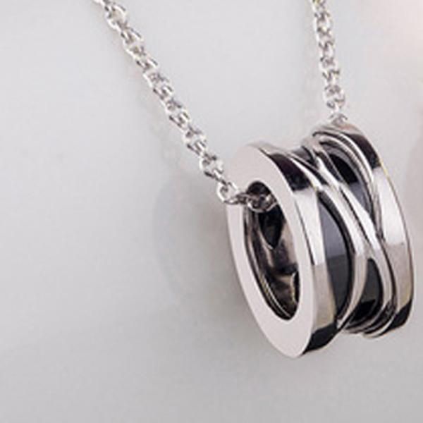 HOLLOW SILVER BLACK CERAMIC