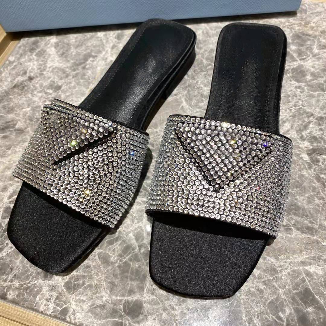 Silver drill Slippers 1