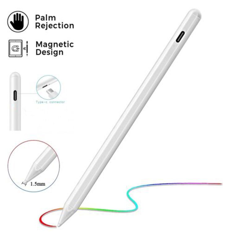 Stylus Pens for Touch Screens, Tablet Stylus Pencil with 2 in 1 Design  1.5mm High Sensitivity Fine Tip, Active Digital Pen Compatible with for  Apple