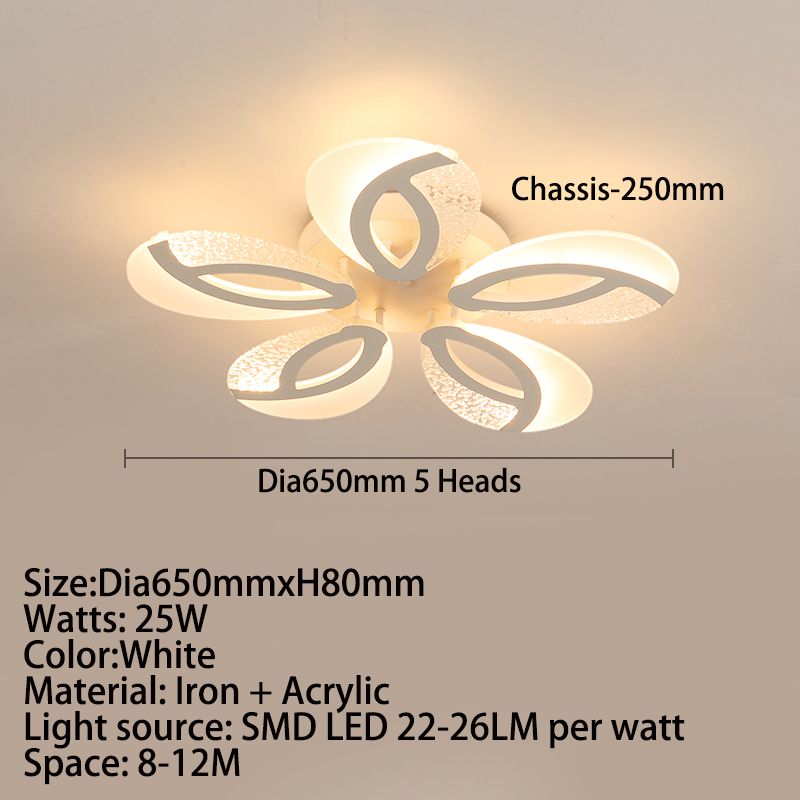 5LT Белый Китайский Dimmable RC с приложением