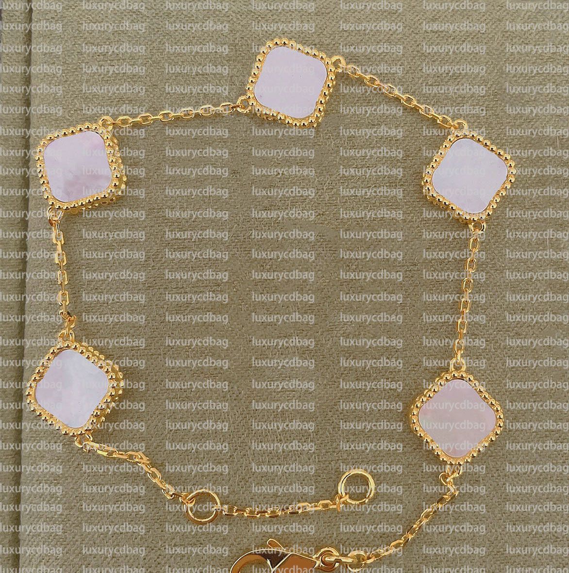 Bracelet (Gold + White)