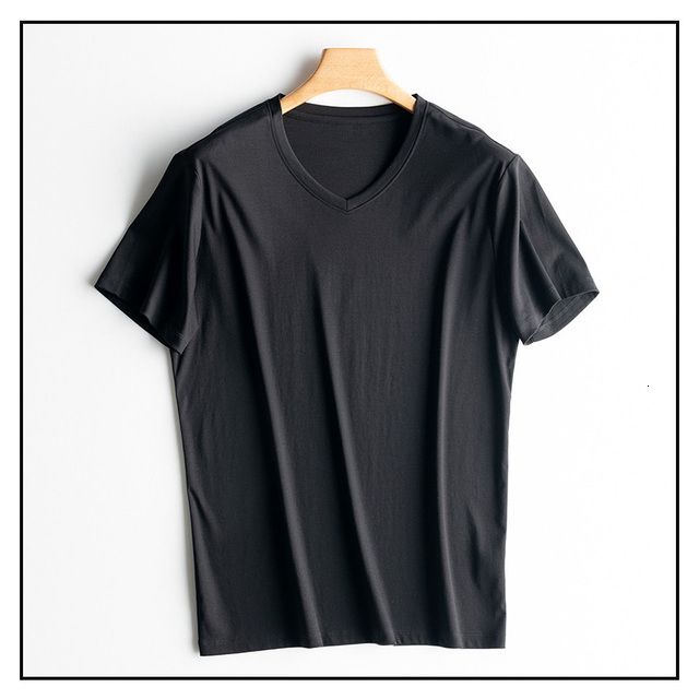 black v neck