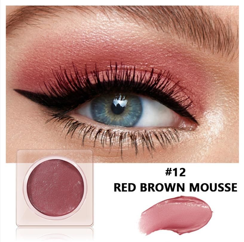 #12 mousse marrone rosso