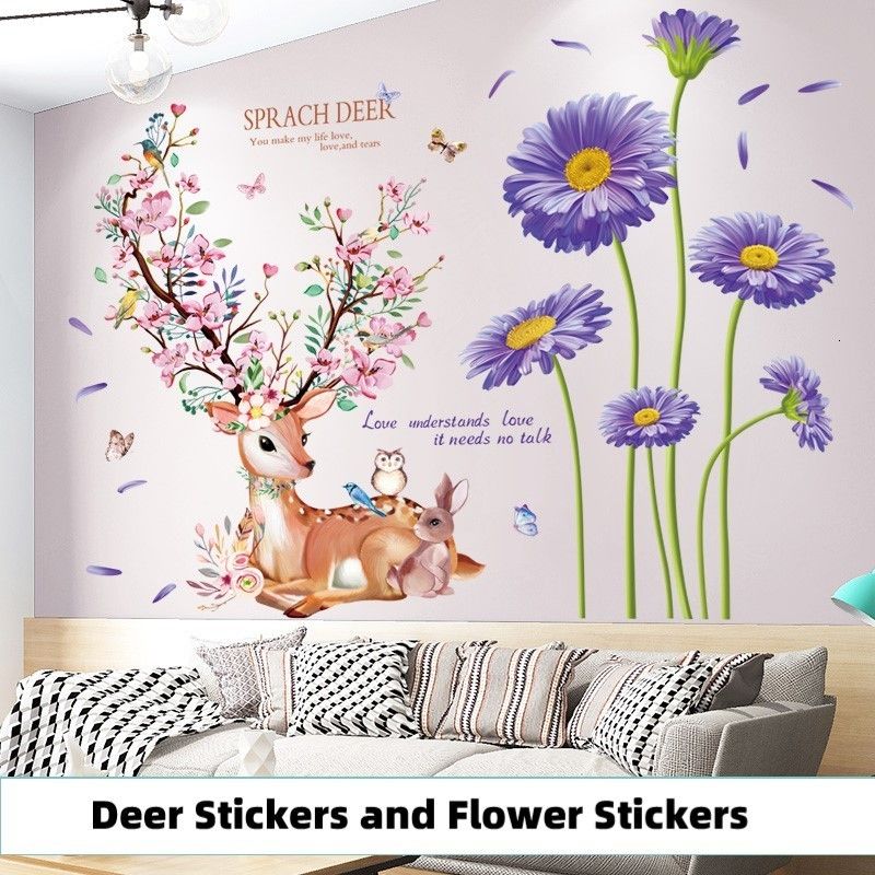 Deer And Flower 3