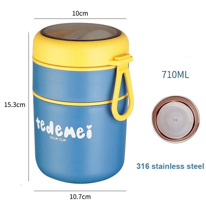 316 Steel Blue 710ml