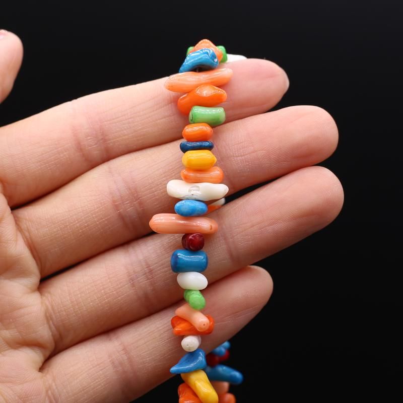 Mixed color 3x6-5x10mm-18cm