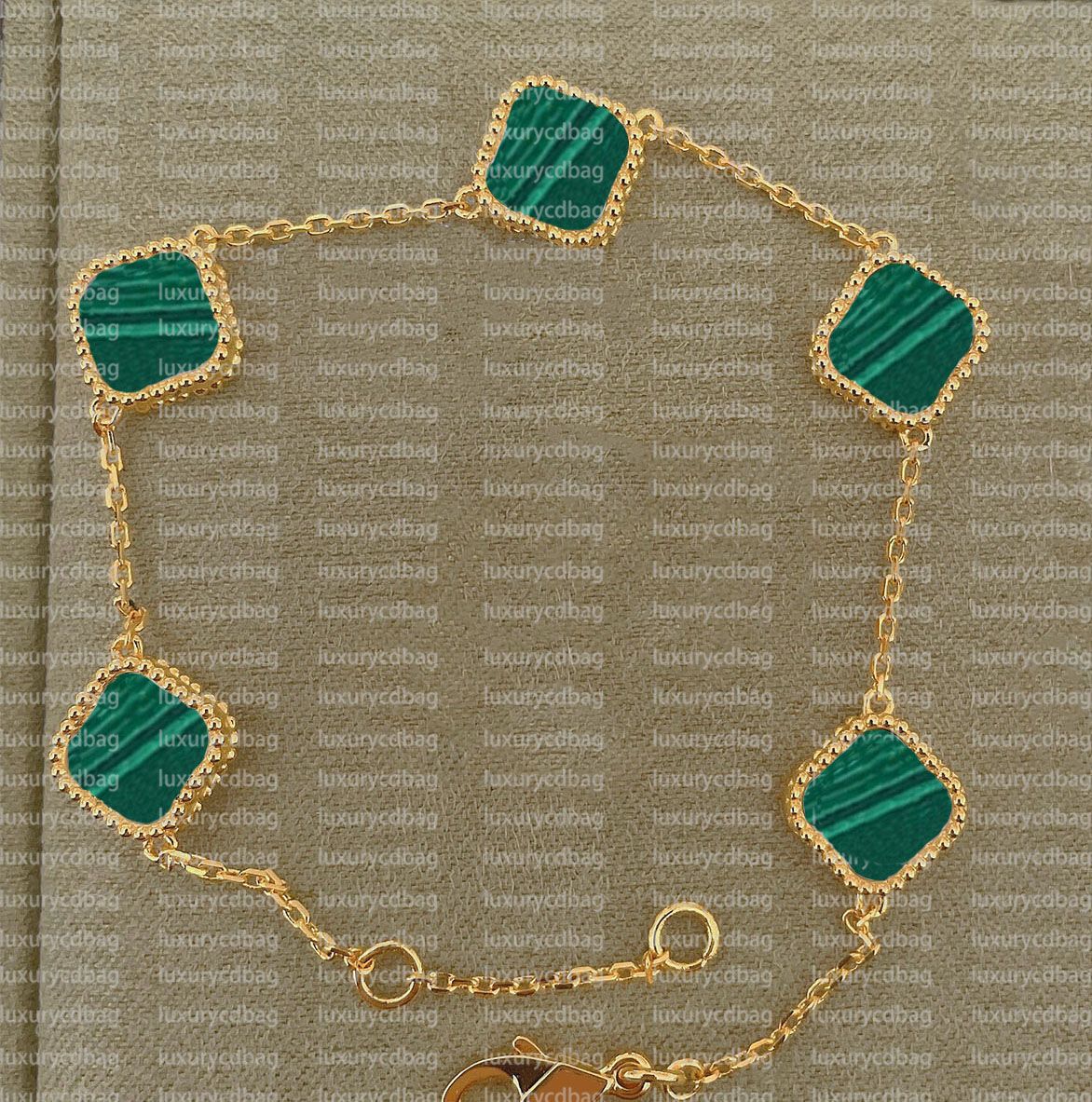 Bracelet (Gold + Green)