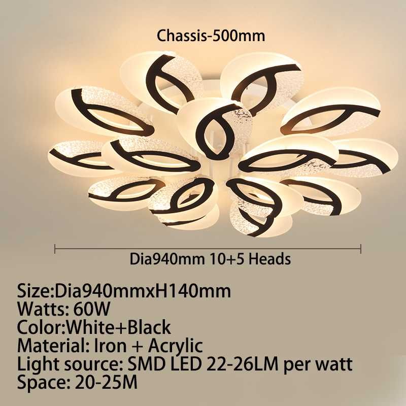 15lt Black China Dimmable RC с приложением