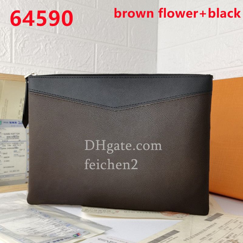 64590 Brown Flower+Black