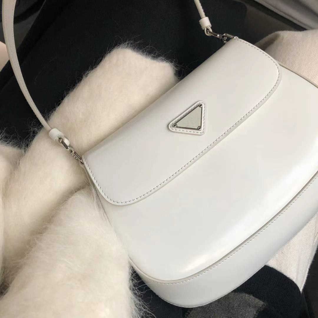 Small White Original Leather