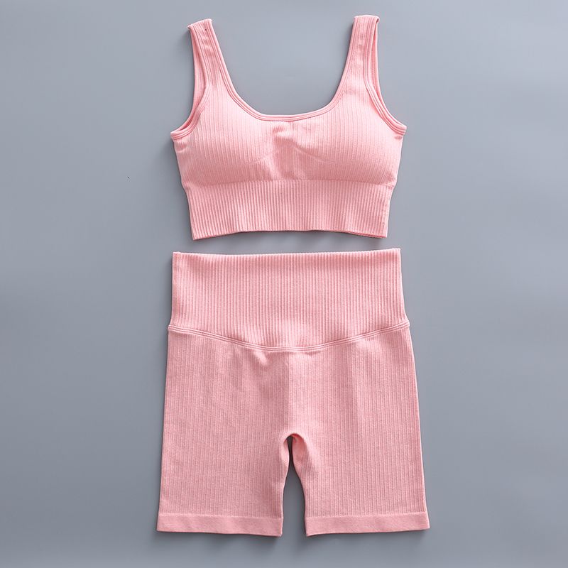 Pink Short Set