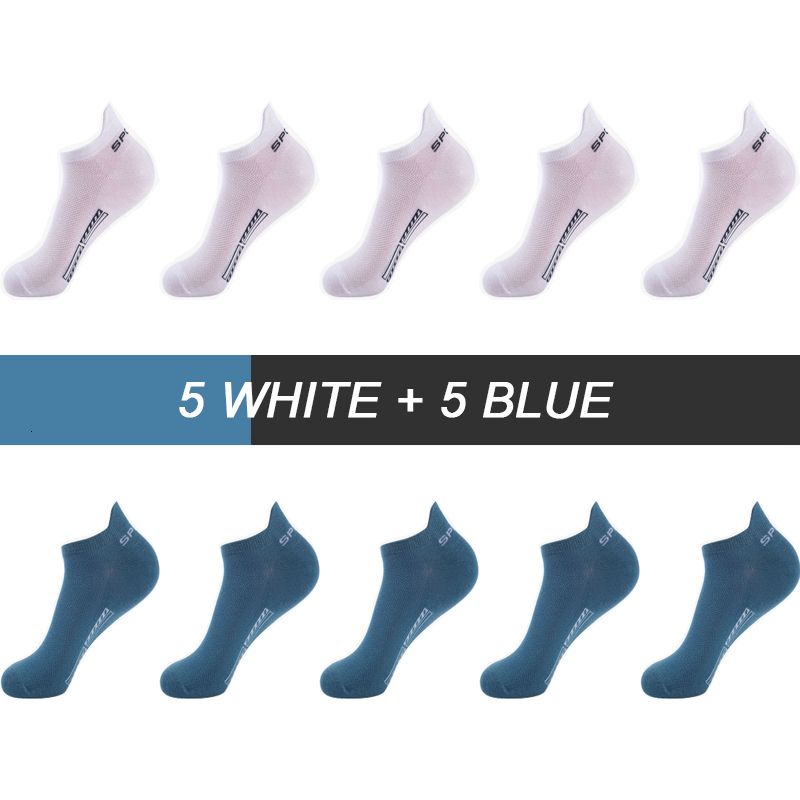 5 wit 5 blauw