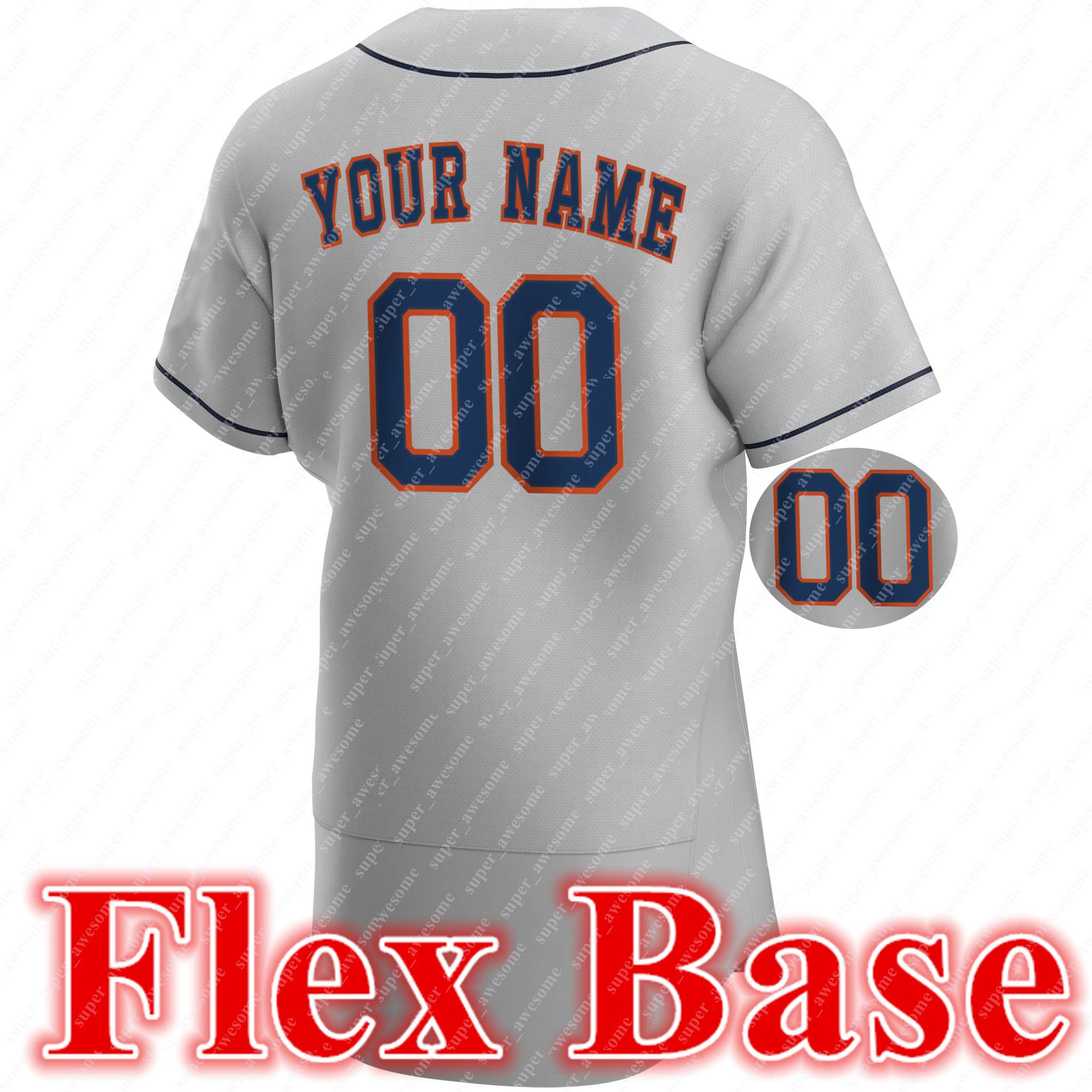 Gray Flex Base With Sleeve Patch