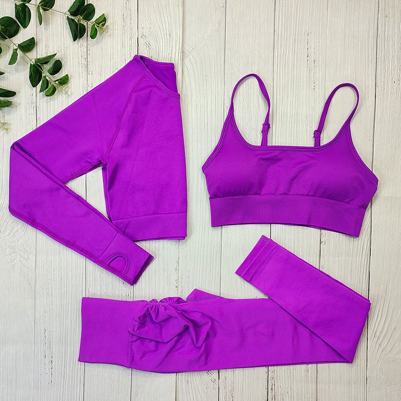 Dark Purple Top Set