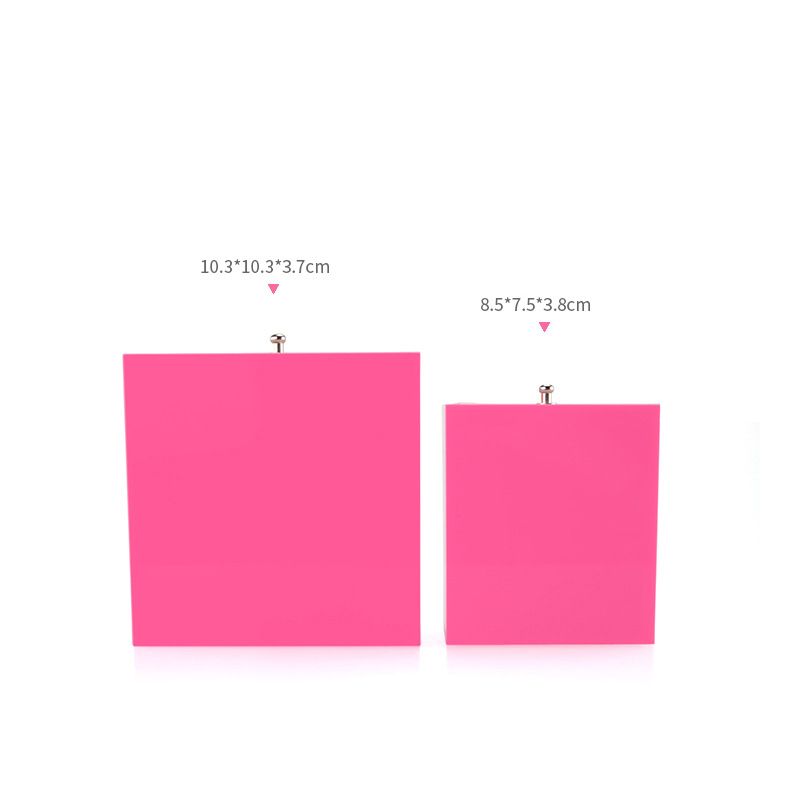 Розовый 8,5x7.5x3,7 см