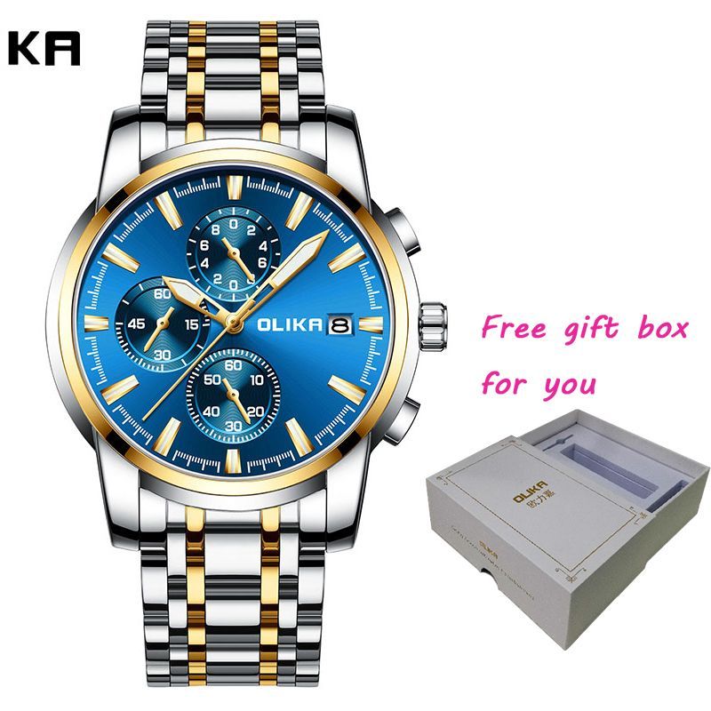 Mix blue-gift box