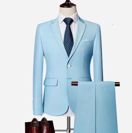 2 piece sky blue