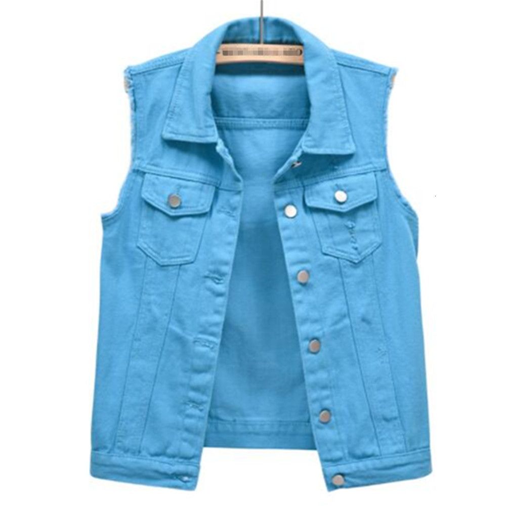 Blauw vest