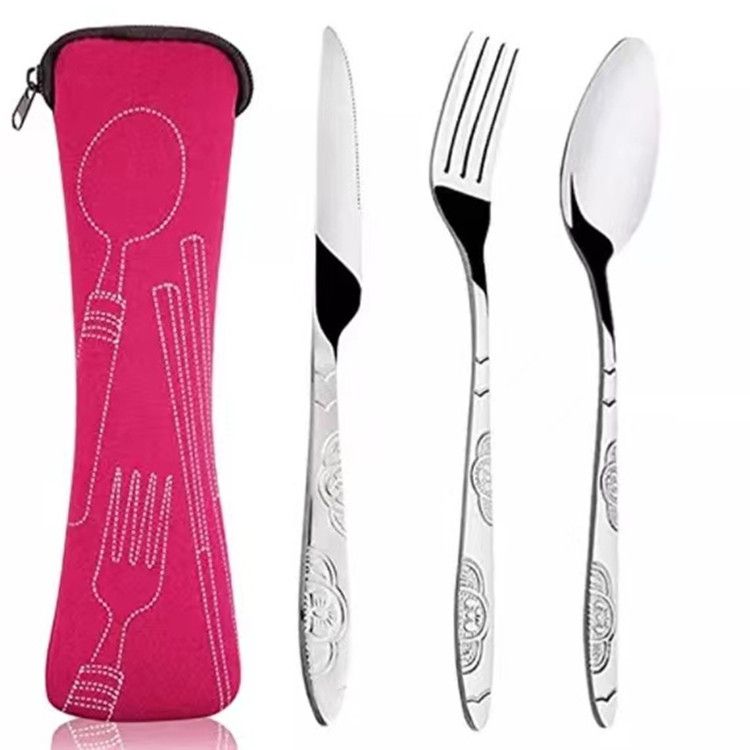 Pink Carving Set