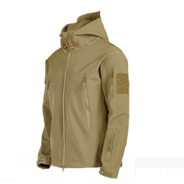 Khaki-Jacke