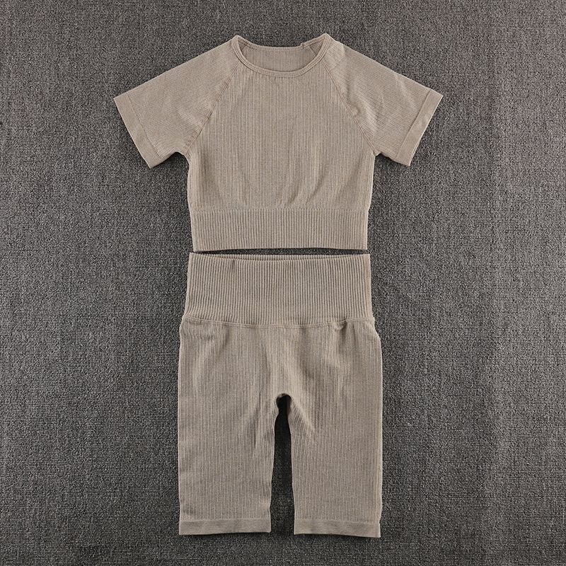 Tshirtshorts Khaki