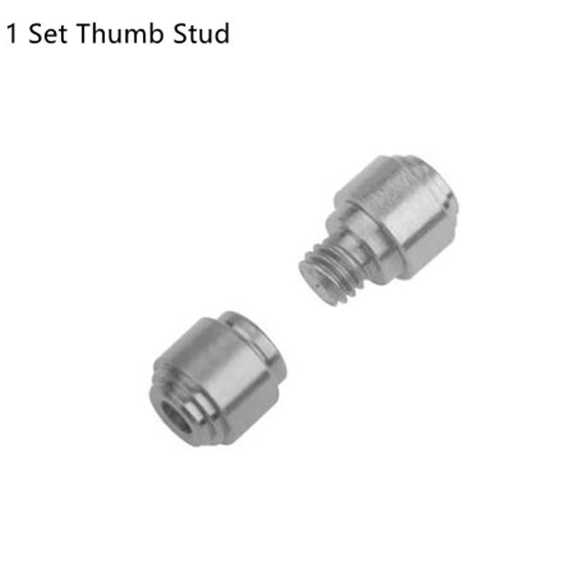 1 set Titanium Thumb Studs