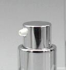Testa di pompa color crema 30ML argento