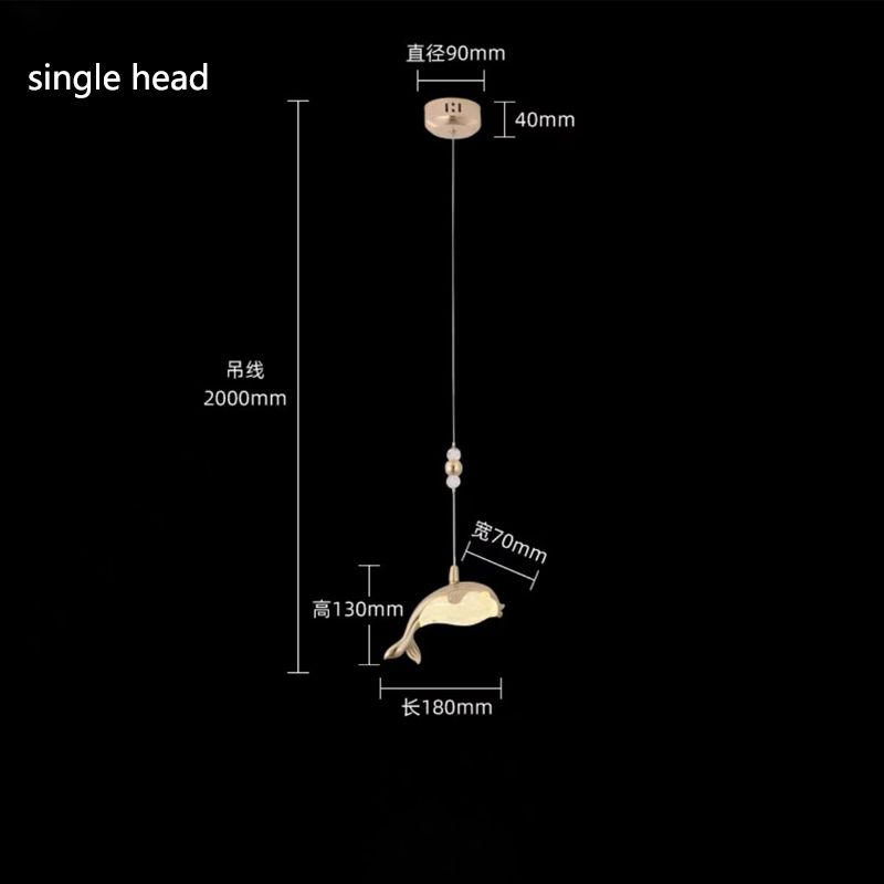 Luce calda a testa singola 3000K