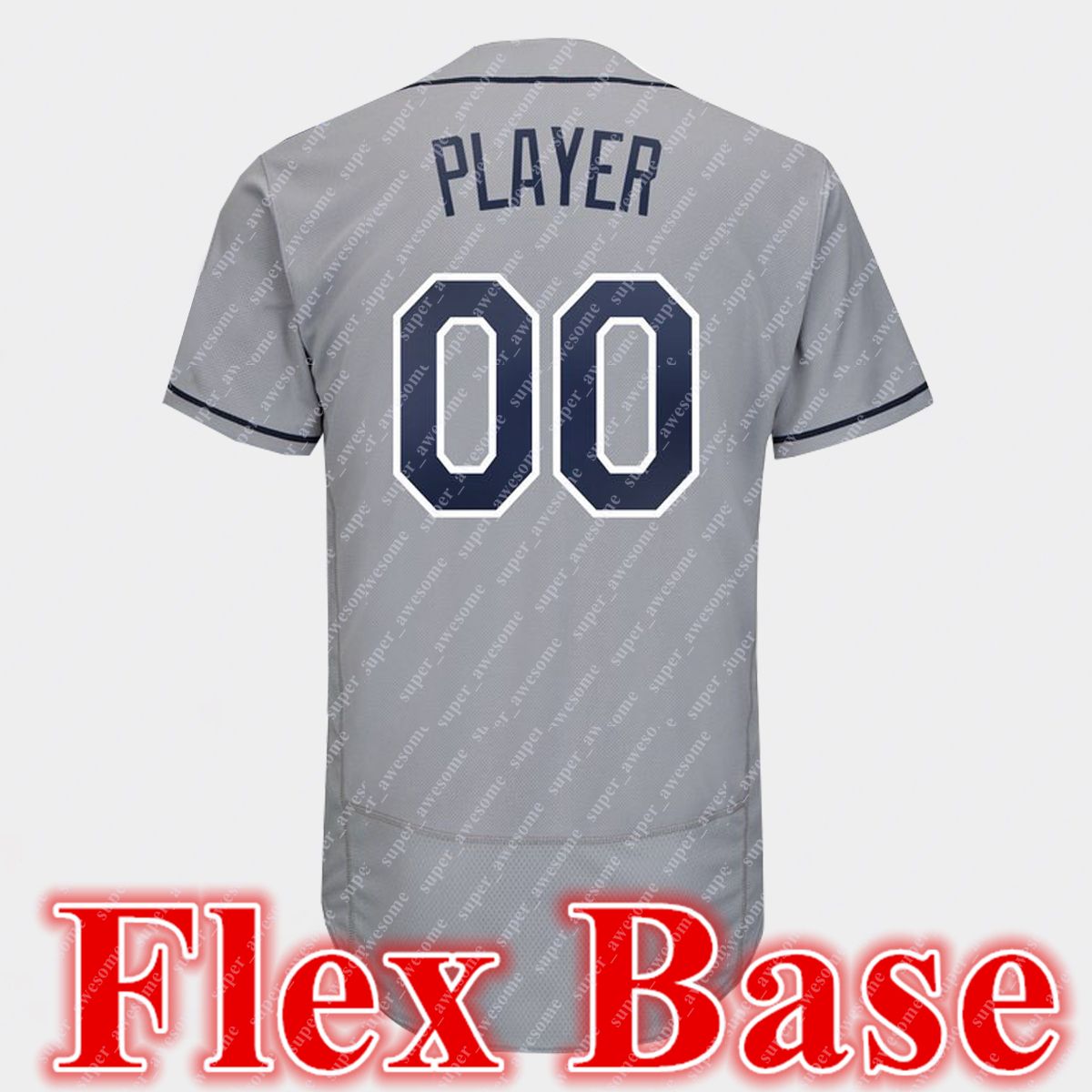 Grey Flex Base With Sleeve Patch