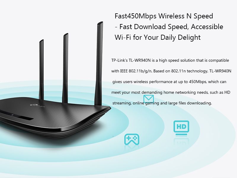 Senatet skandaløse officiel Routers English Firmware TP LINK TL WR940N 450M WiFi Wireless Router Home  Routers Repeater Network TPLINK Router 230323 From Ping04, $25.36 |  DHgate.Com