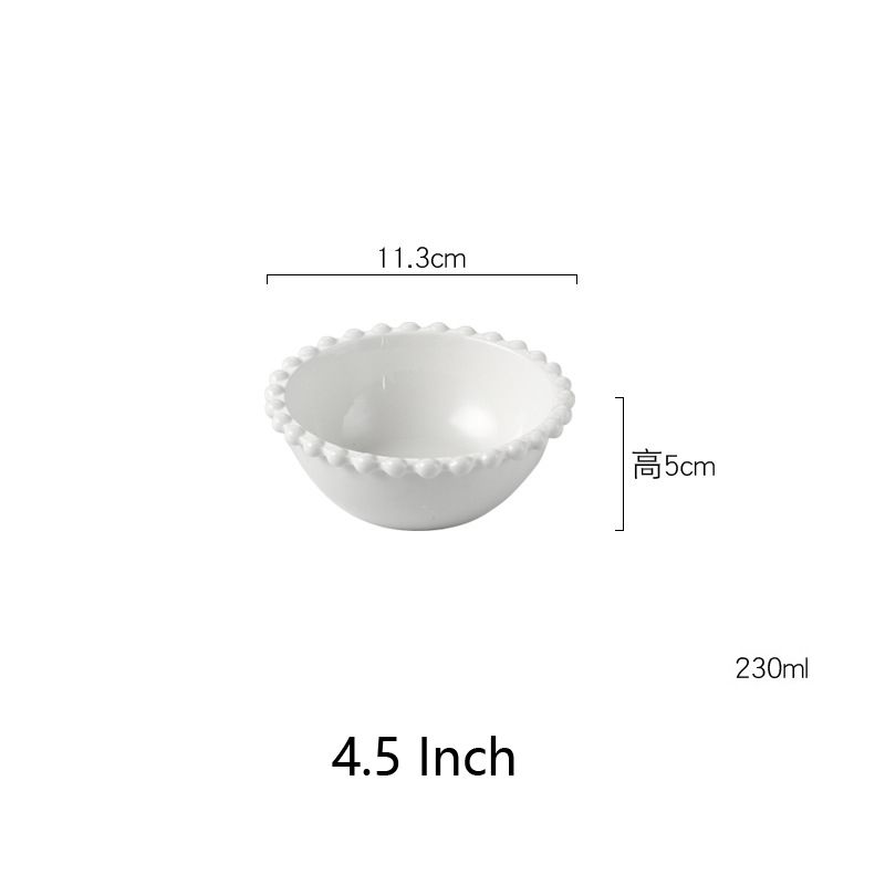 4.5 Inch White