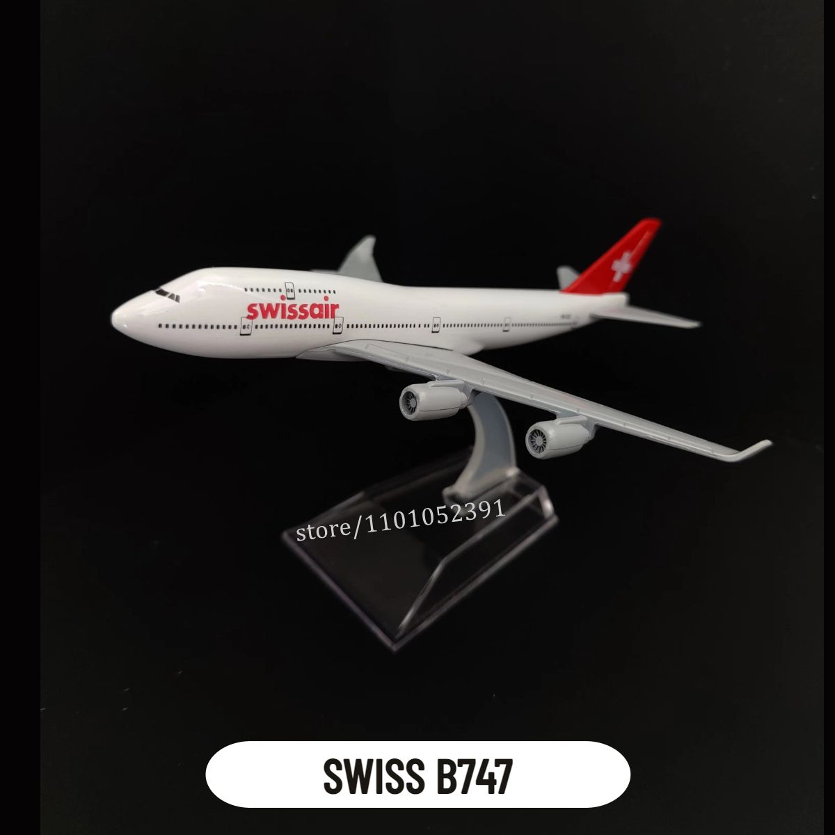 106. Swissair B747