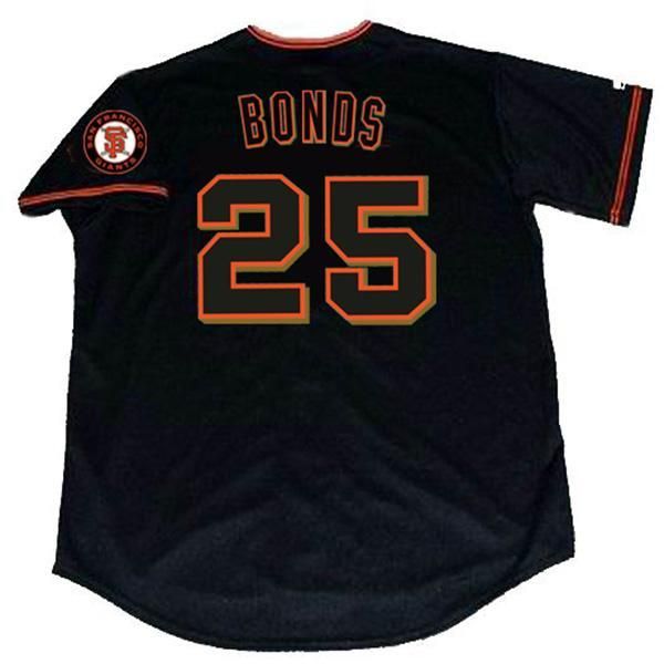 25 Barry Bonds 2002 Black