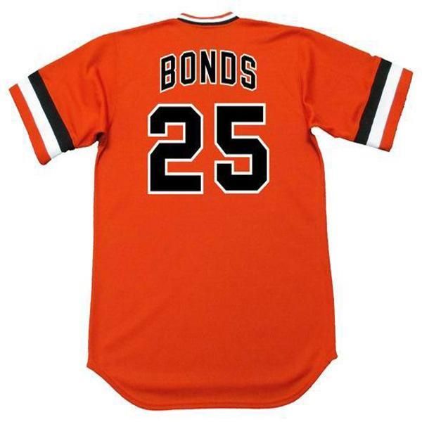 25 Barry Bonds 1970#039 ؛ S Orange