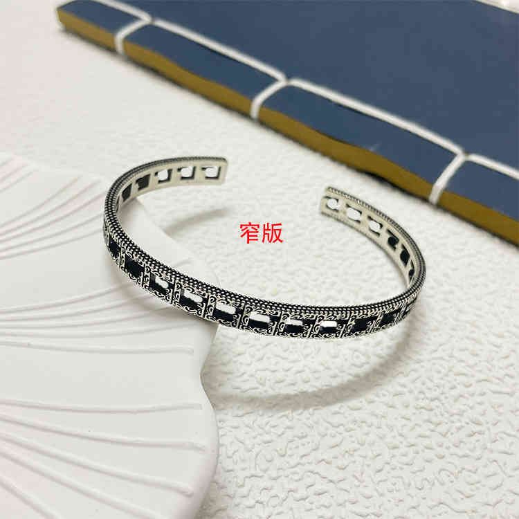 Hollow Bracelet Narrow Version-925 Sil