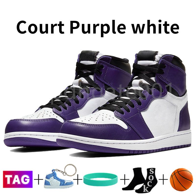#31- Court Purple white