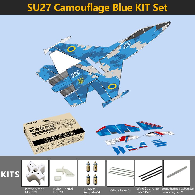 SU27 Blue-Teile