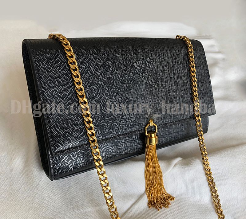 caviar gold chain with Tassel