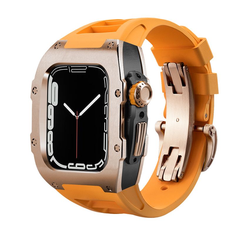 Rose Gold/Black/Orange