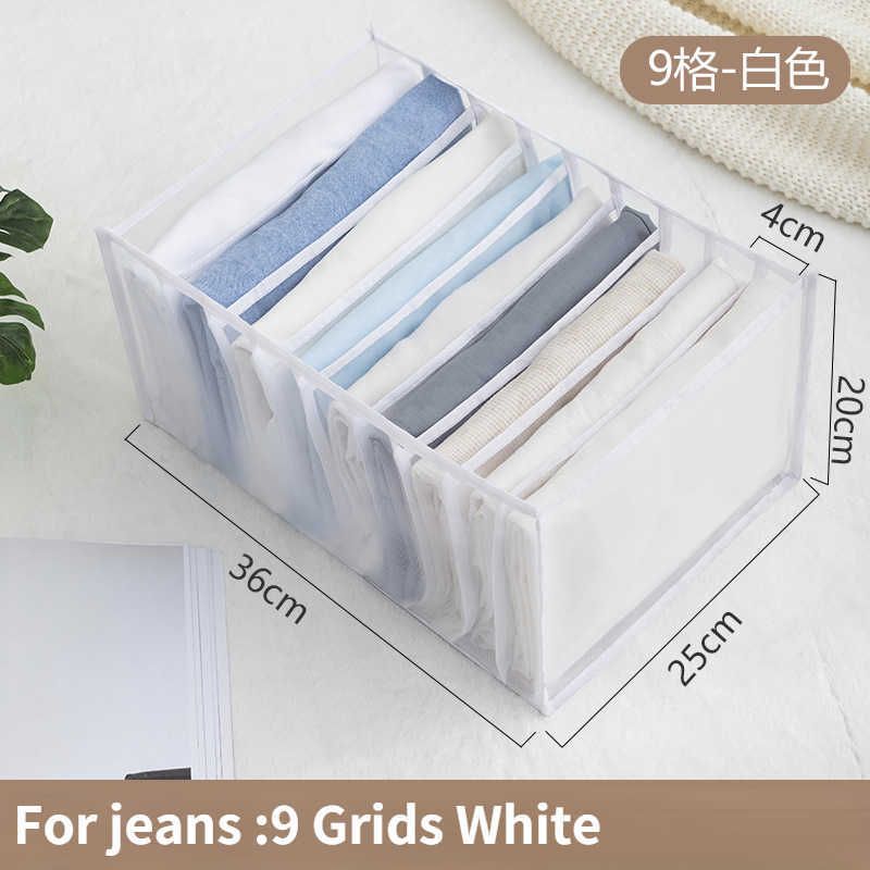 Jeans blancos-9grids