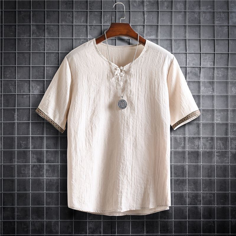 beige blouse voor mannen