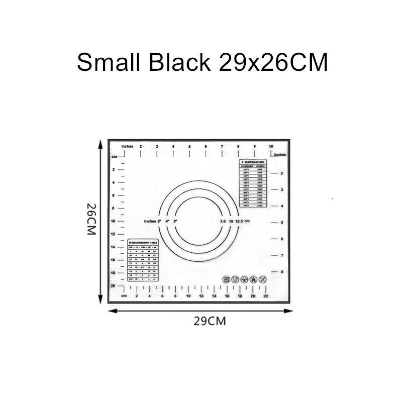 Svart 29x26cm