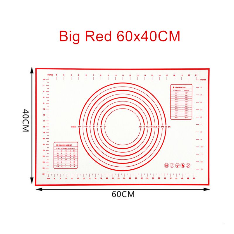 Röd 60x40cm