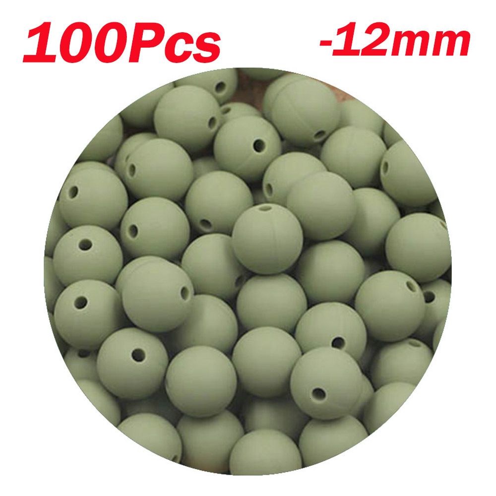 100pcs Matcha Green.