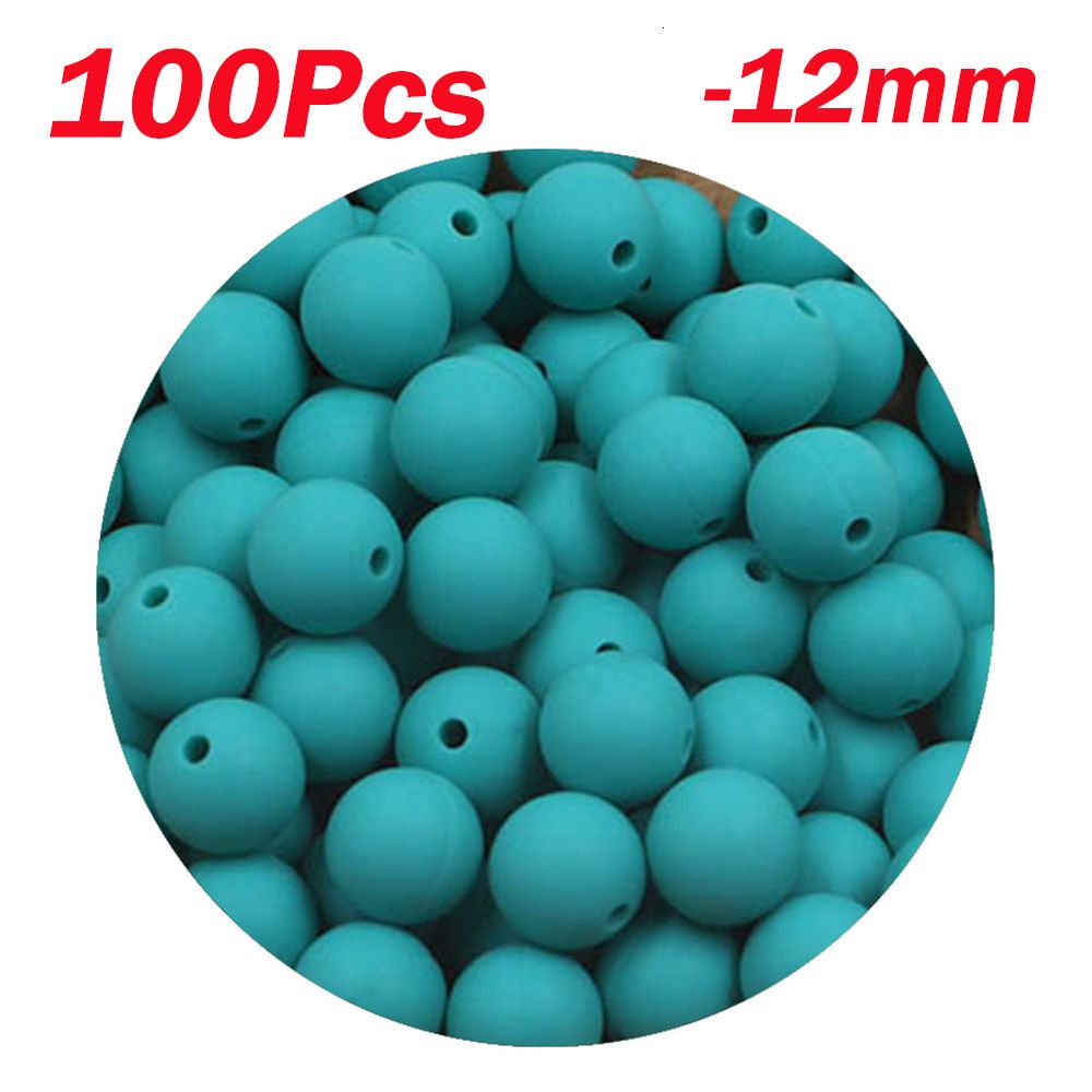 100pcs Turquoise