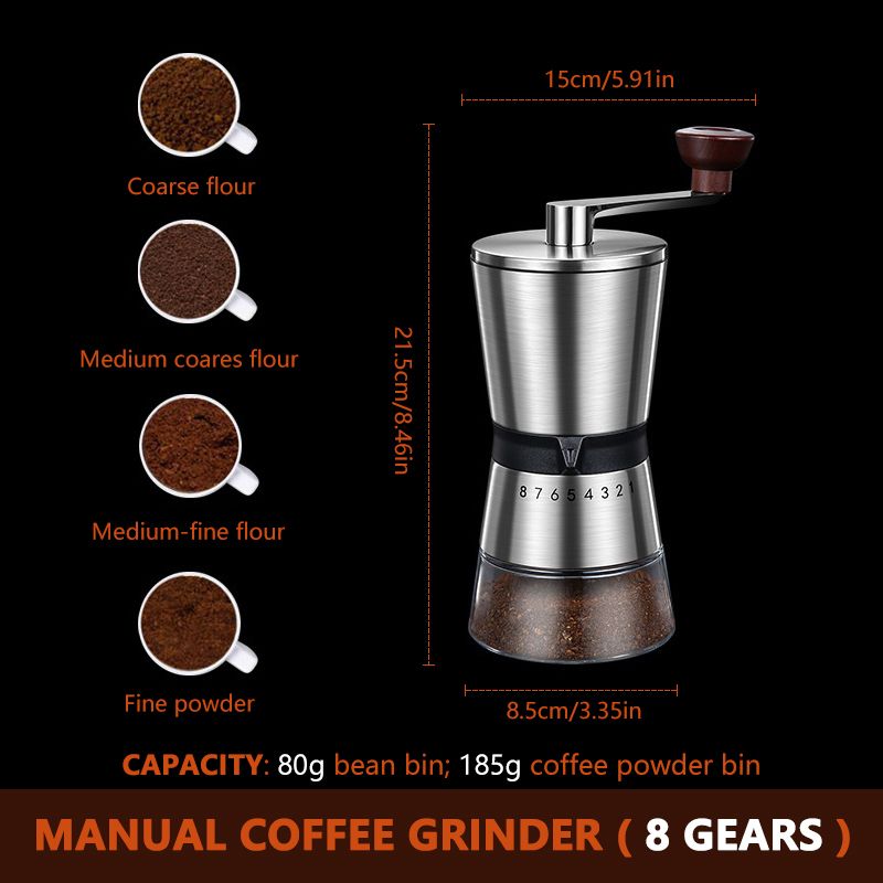 8Gear Coffee Grinder