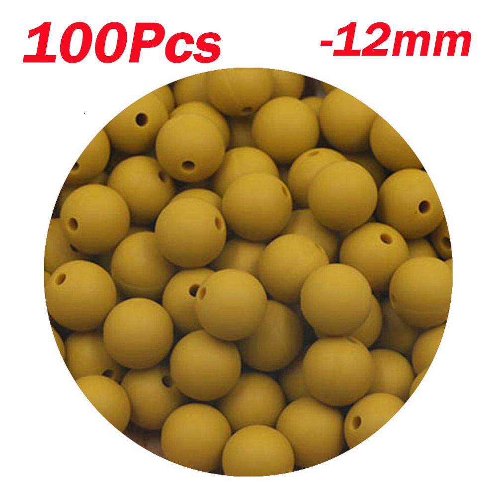 100pc Mustard Yellow