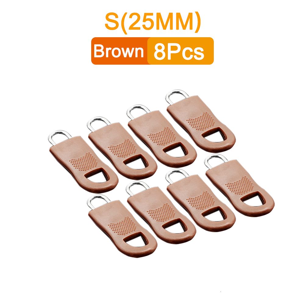 8pcs-Brown-S