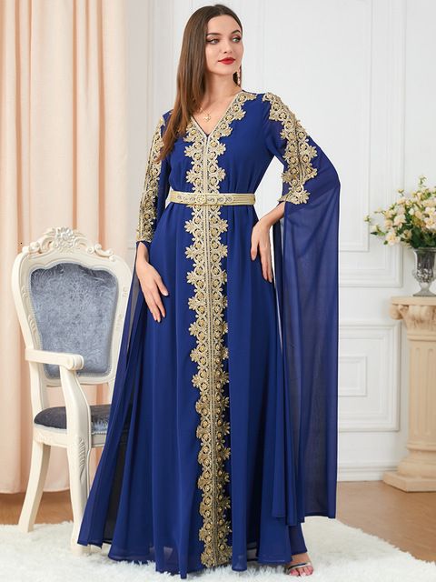 Royal Blue Abaya-M