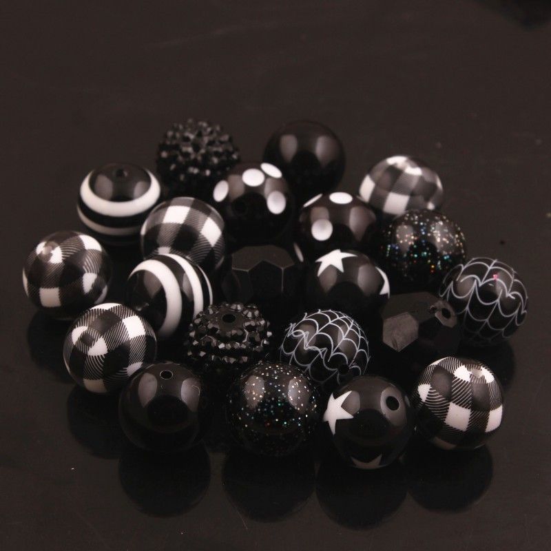 Black Mix 14-20mm 50pcs a Lot